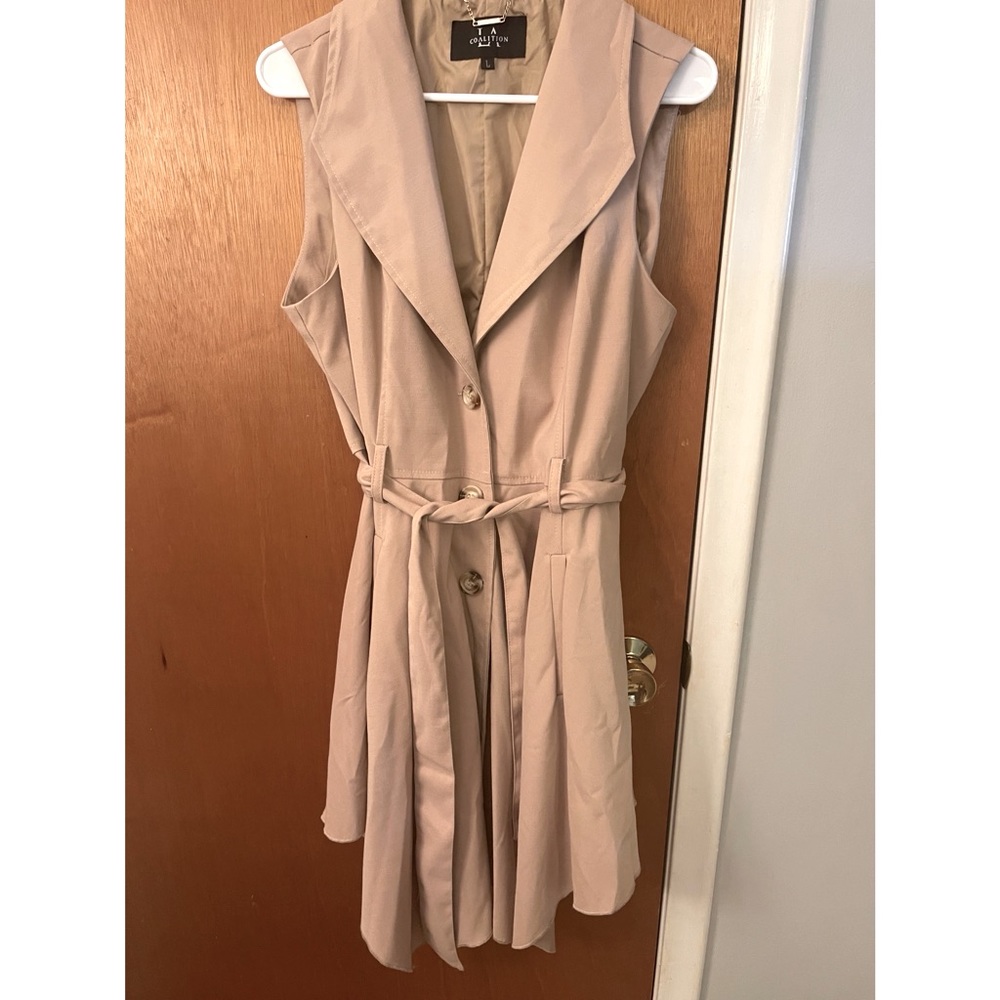 Khaki Vest Dress